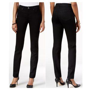 Style & Co. Curvy-Fit Skinny Jeans-Black-6 Long